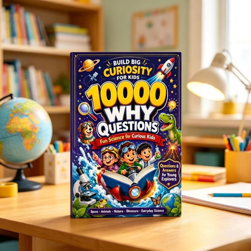 كتاب 10000 سؤال لماذا للأطفال، - مراجعة Kids Education Questions وسعره