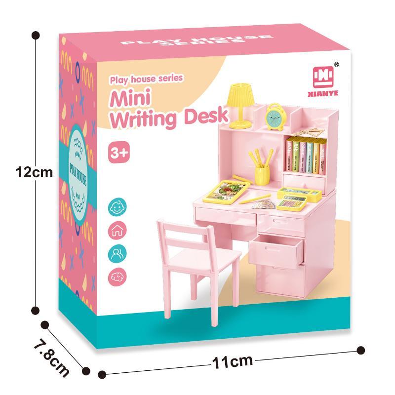 مجموعة لعب مصغرة واقعية للفصول - مراجعة Kids Education Desk وسعره