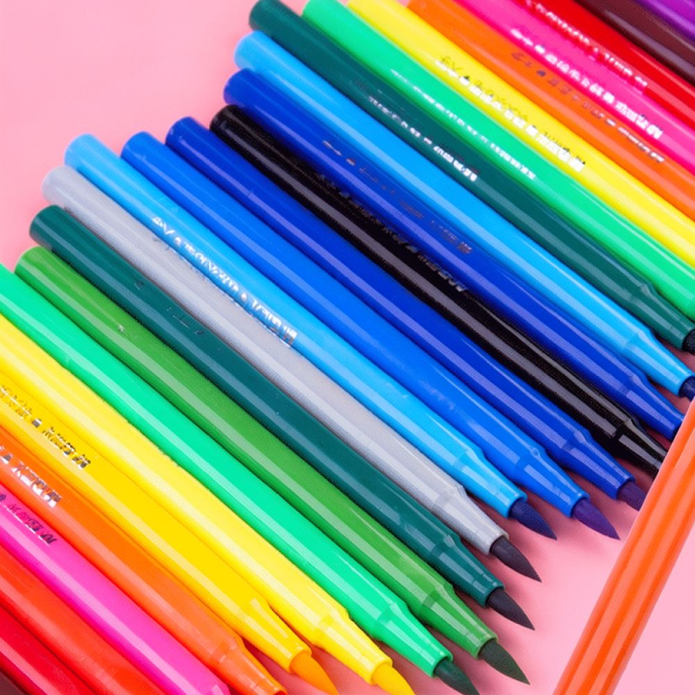 أقلام تلوين مائية برأس ناعم من - مراجعة Kids Education Tips وسعره