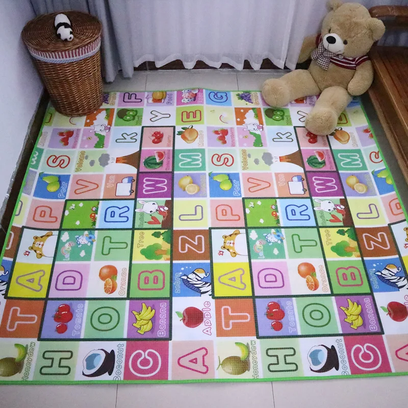 أطفال الزحف الحصير الطفل تلعب  - مراجعة Kids Education Rug وسعره